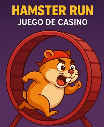 inscripción Hamster Run juego de casino, hámster corriendo en una rueda